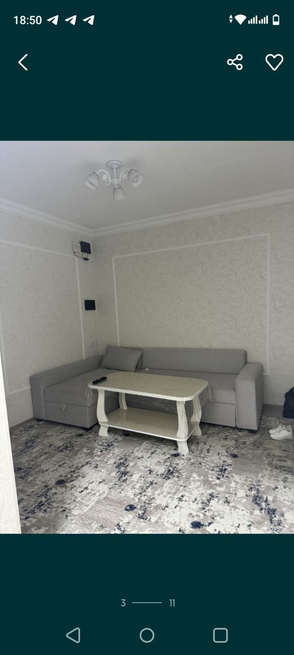 1 хона 2 хона килинган 42 m2 Шайхон тохур туманки Кора тош медя парк