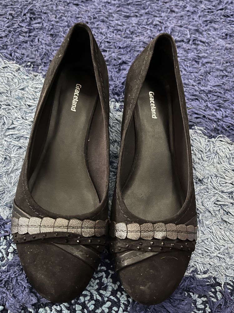 Pantofi dama Graceland negrii marimea 39