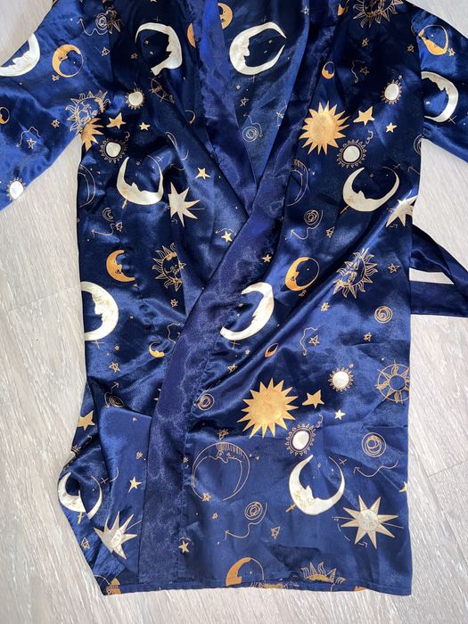 Halat luna și stele satin