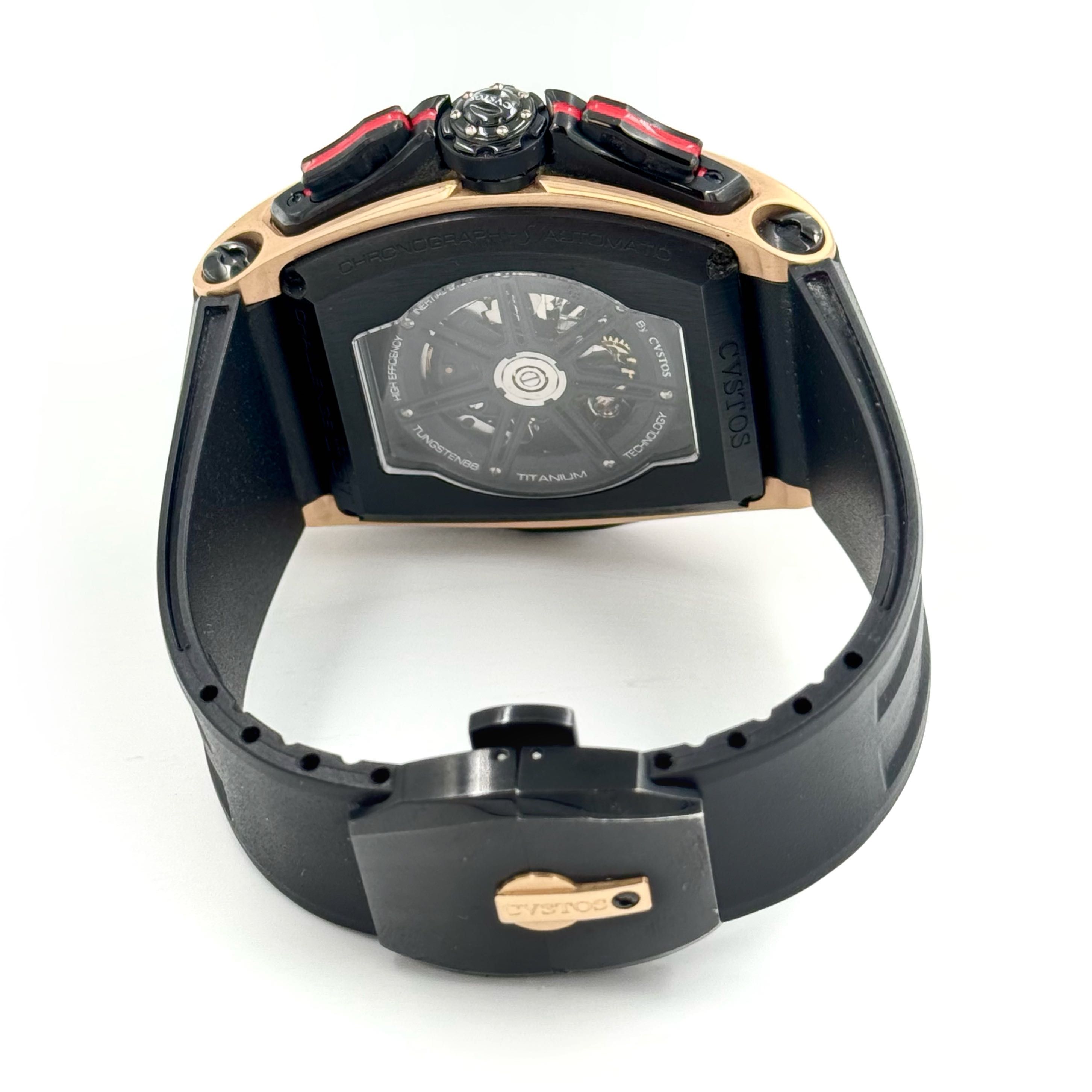 Cvstos CHRONO 5N Red Gold Black TITANIUM