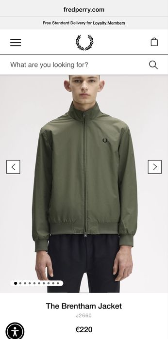 Мъжко яке FRED PERRY