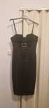 Rochie neagra cu bretele