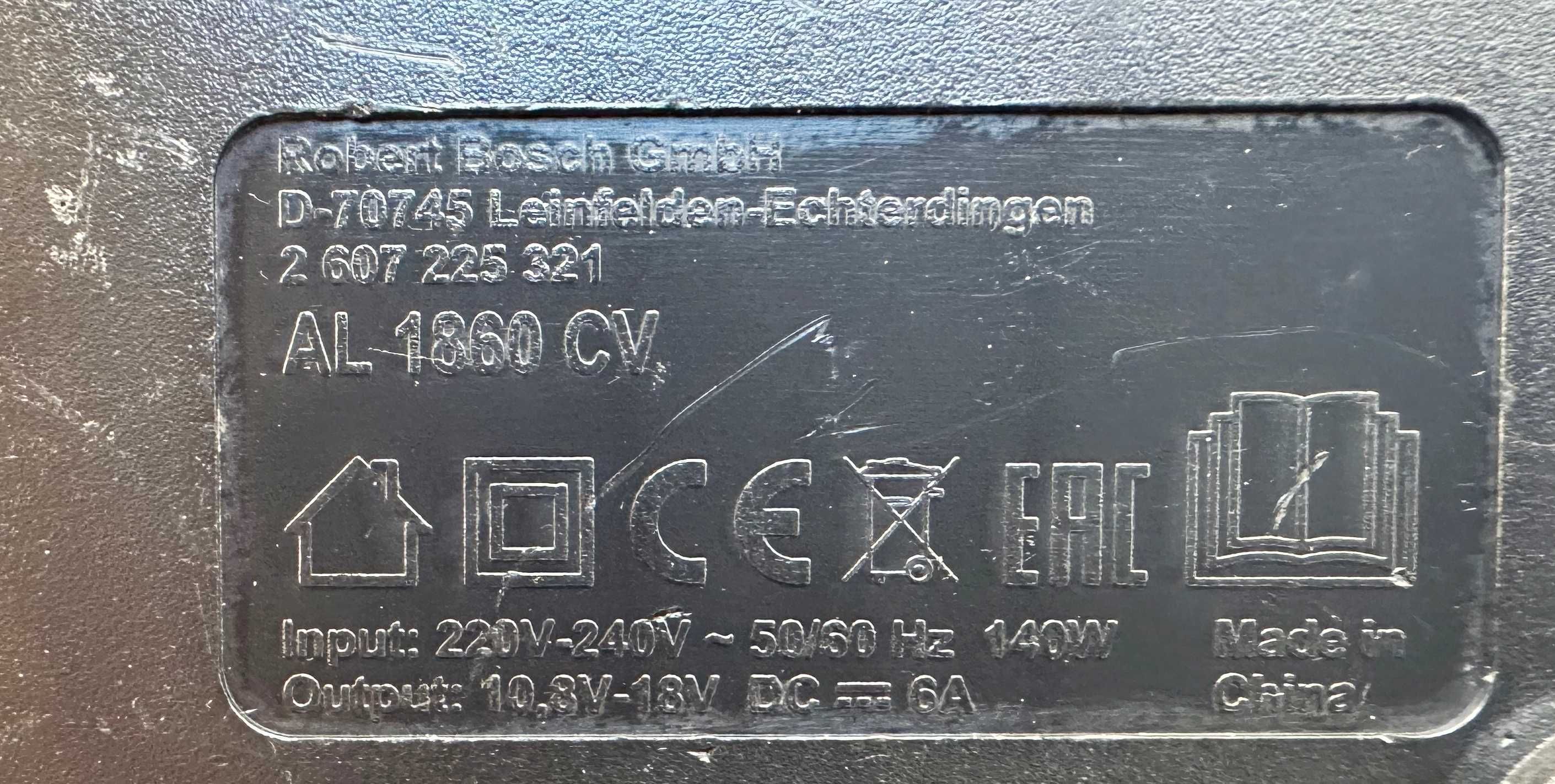 BOSCH AL 1860 CV зарядно устройство и BOSCH GBA 14,4V 4.0Ah батерия