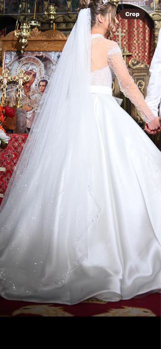 Rochie mireasa xs perle