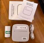 Imprimanta mini cu Bluetooth portabila tip termica NOUA + 2 role cadou