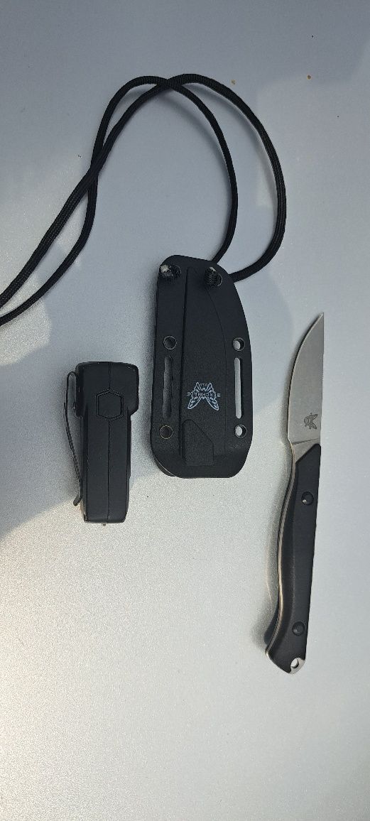 EDC комплект. Нож и фенер.