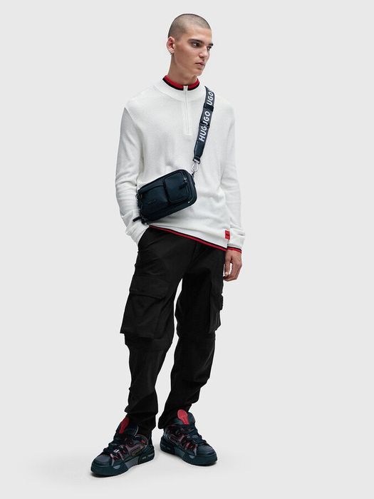 Оригинален карго панталон Hugo Boss Germo M , L , XL нов мъжки черен