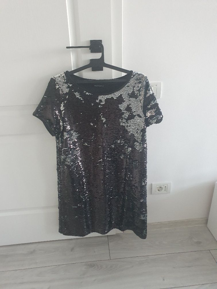 Rochie mini cu paiete