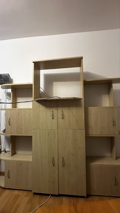 Mobilier living televizor biblioraft