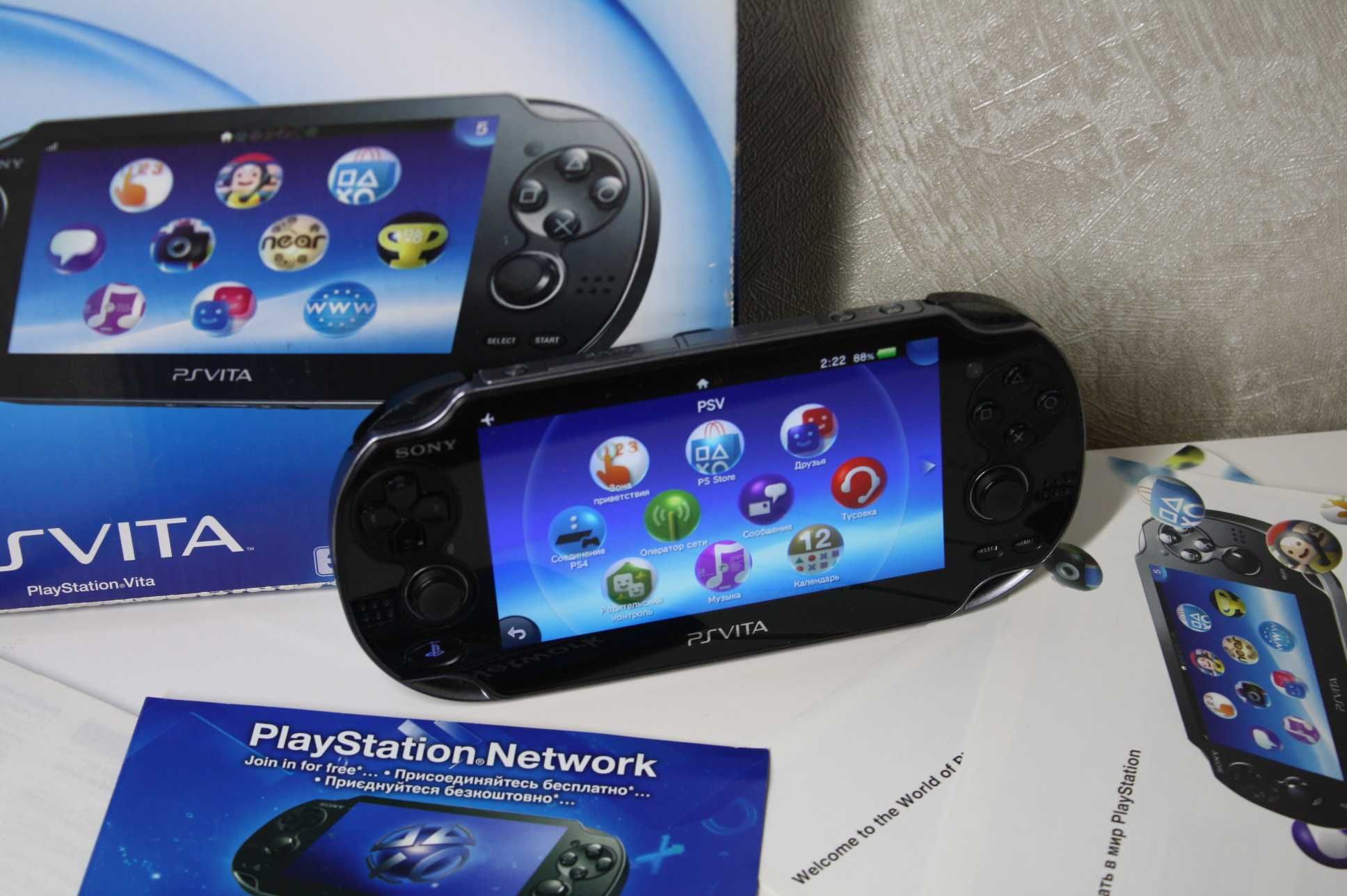 PS VITA PlayStation Vita в коробке