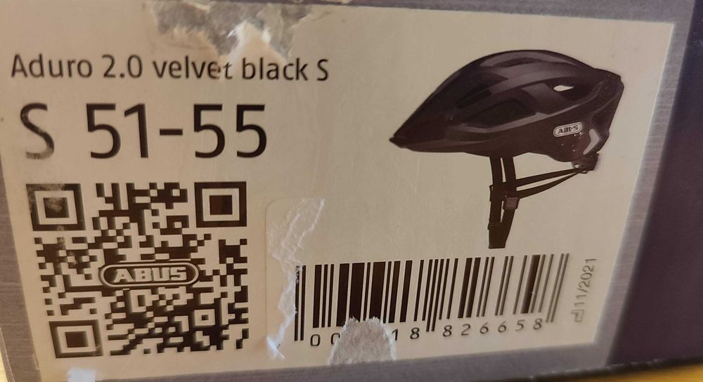 Casca ABUS ADURO 2.0, Marimea S (51-55) Casca Bicicleta