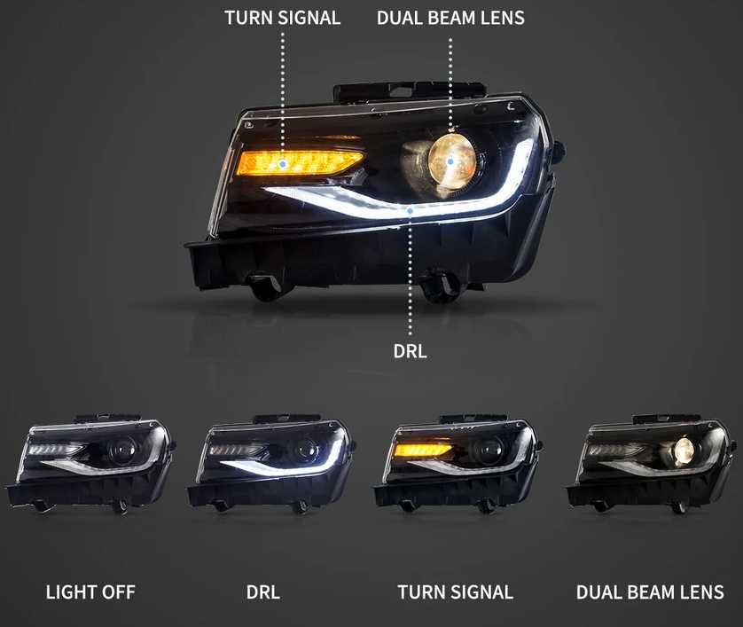 LED фарове Chevrolet Camaro 2014-2015