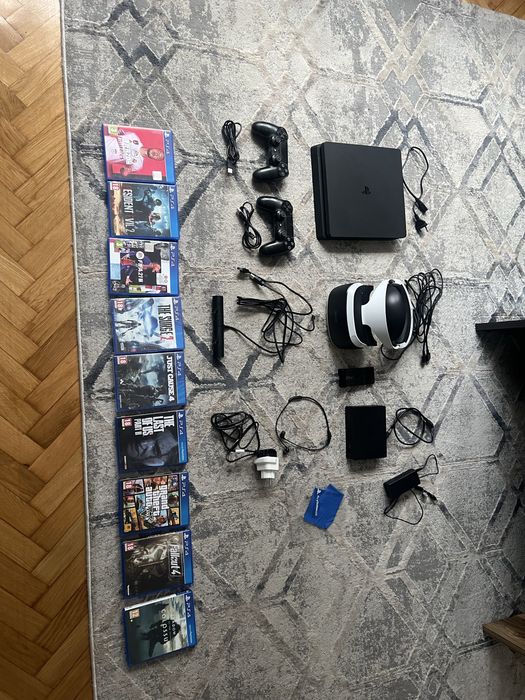 Playstation 4 slim cu VR pret Negociabil