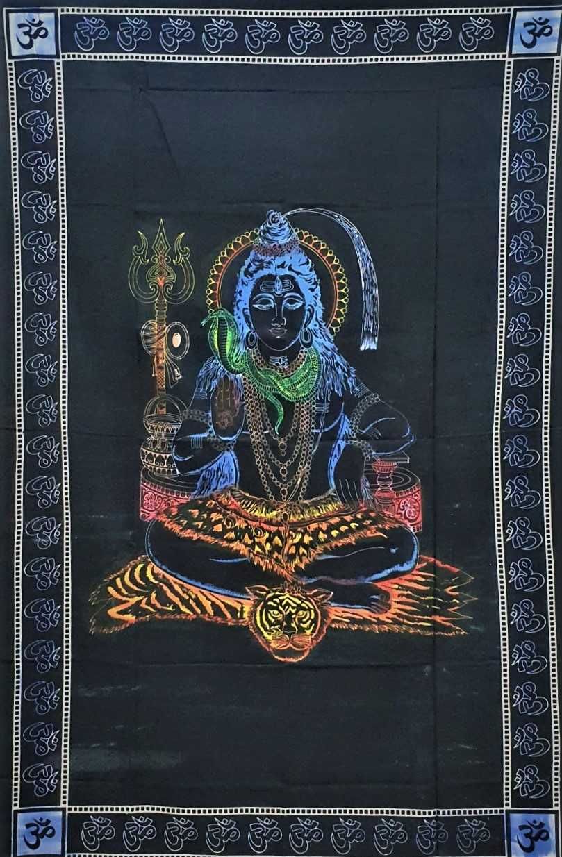Panza decorativa Mandala, Bumbac 100%, India, 140*210 cm