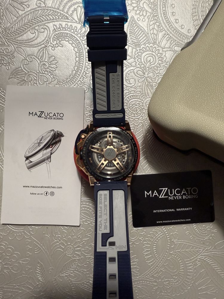 Часовник Mazzucato RIM GT - GT5-RG - Automatic Watch Ø42mm