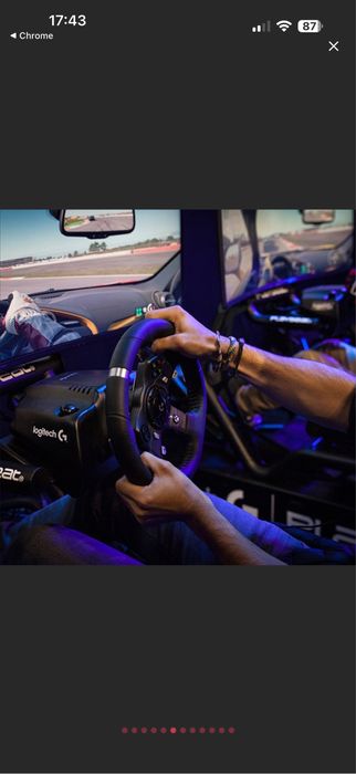 Scaun Playseat Evolution + volan Logitech G920 + schimbator