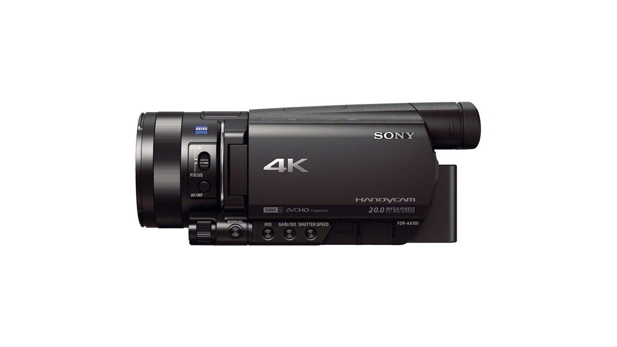 Camera Video Sony FDR-AX100E Semi-Profesionala 4K