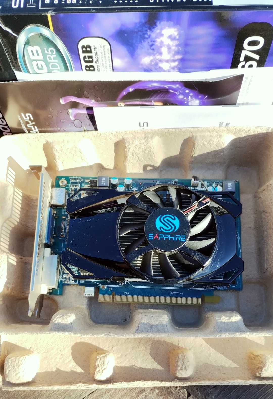 Placa video Sapphire Radeon HD6670, 1GB GDDR5