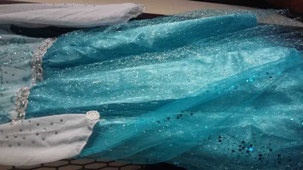 Rochie rochita Elsa Frozen NOUA 2,3,4,5, 6,7,8,9 ani