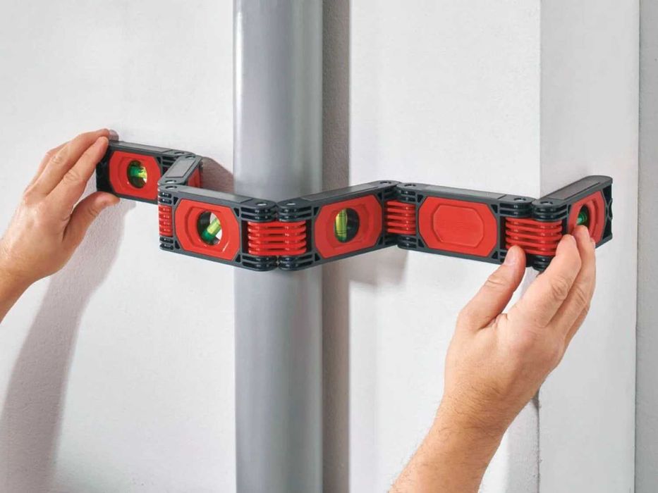 Nivela boloboc magnetic Parkside flexibil cu bula