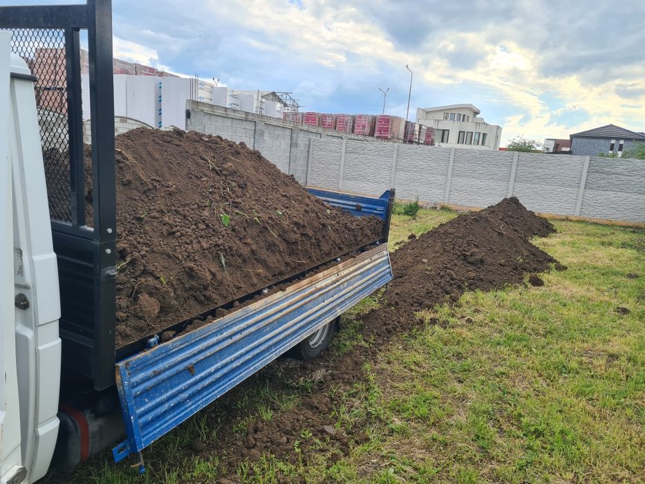 Transport nisip, sort, balast, piatra, margaritar, pamant vegetal,lemn