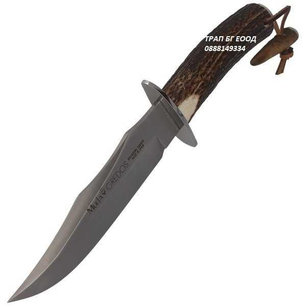 Ловен Нож GRED-17 Муела Испания Muela Ест. Кожа Еленов Рог Loven Noj