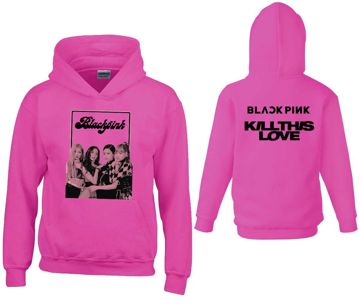 HOODIE / СУИЧЪРИ BLACK PINK Kill This Love K-POP мърч. 4 Цвятa!