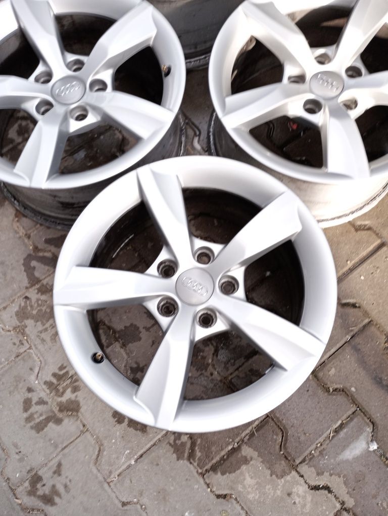4 jante aliaj 5x112 R16 originale Audi A3 A4 A6,Q2,Q3
