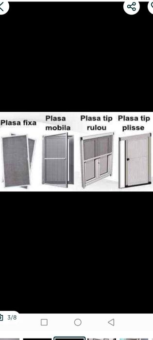 Reparații termopane, plase insecte