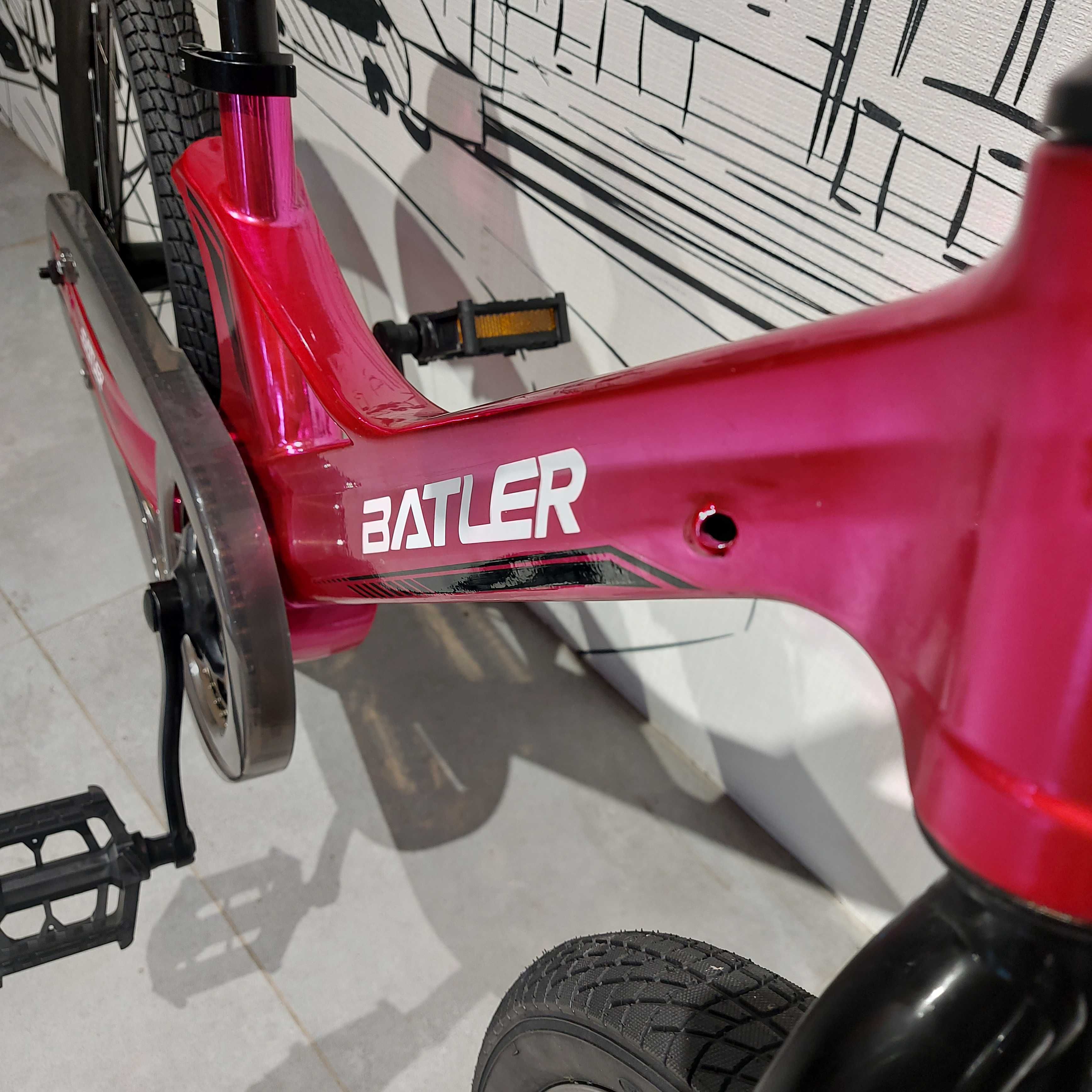 Детский двухколесный алюминиевый велосипед "Batler". 20" кол. Легкий