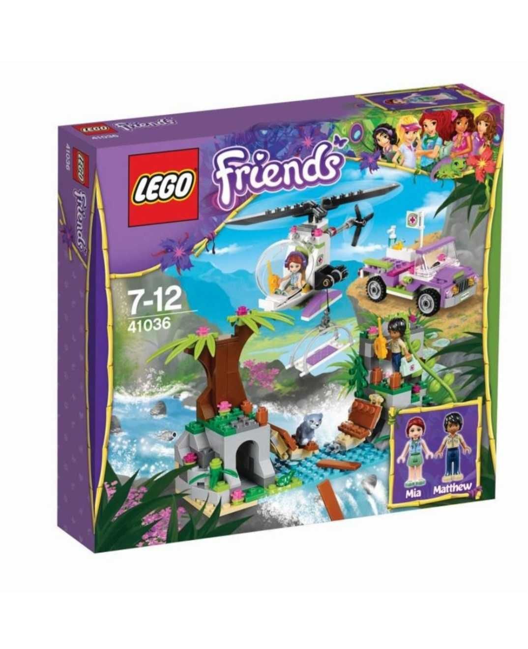 Lego Salvarea de la podul din jungla 41036