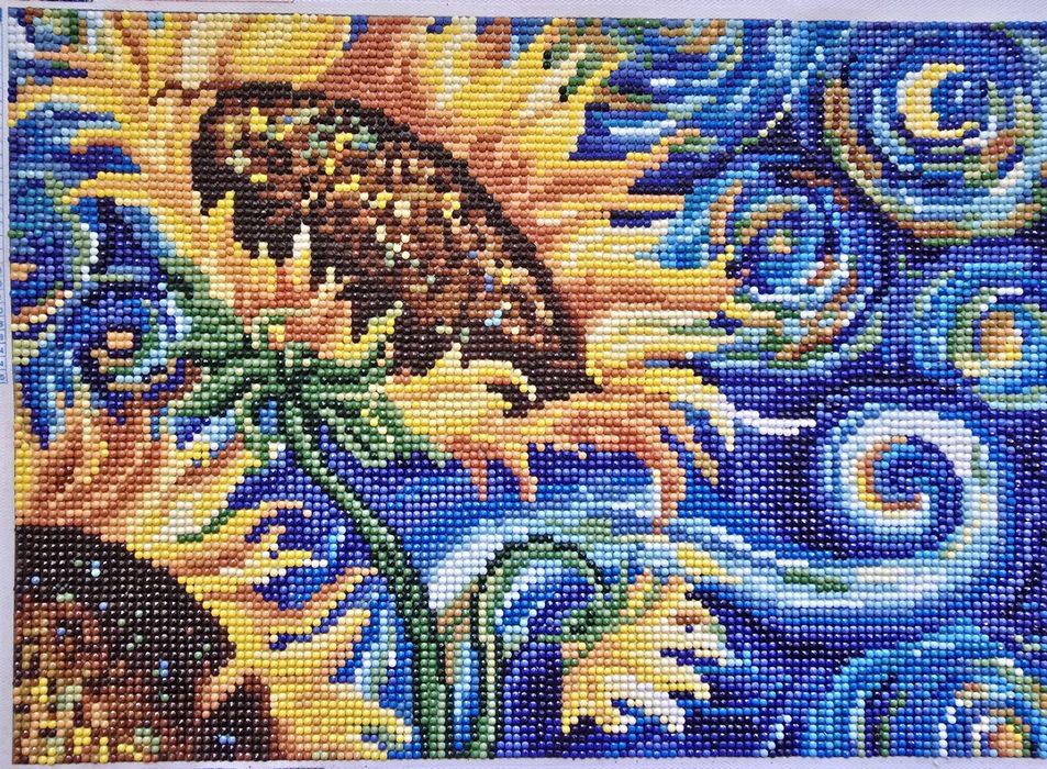 Goblen cu diamante - Van Gogh - Sunflowers