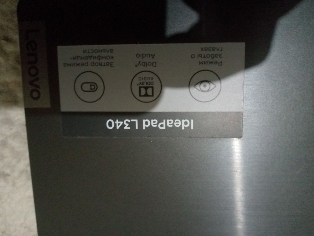 Notebook Lenovo  ldeaPad L340