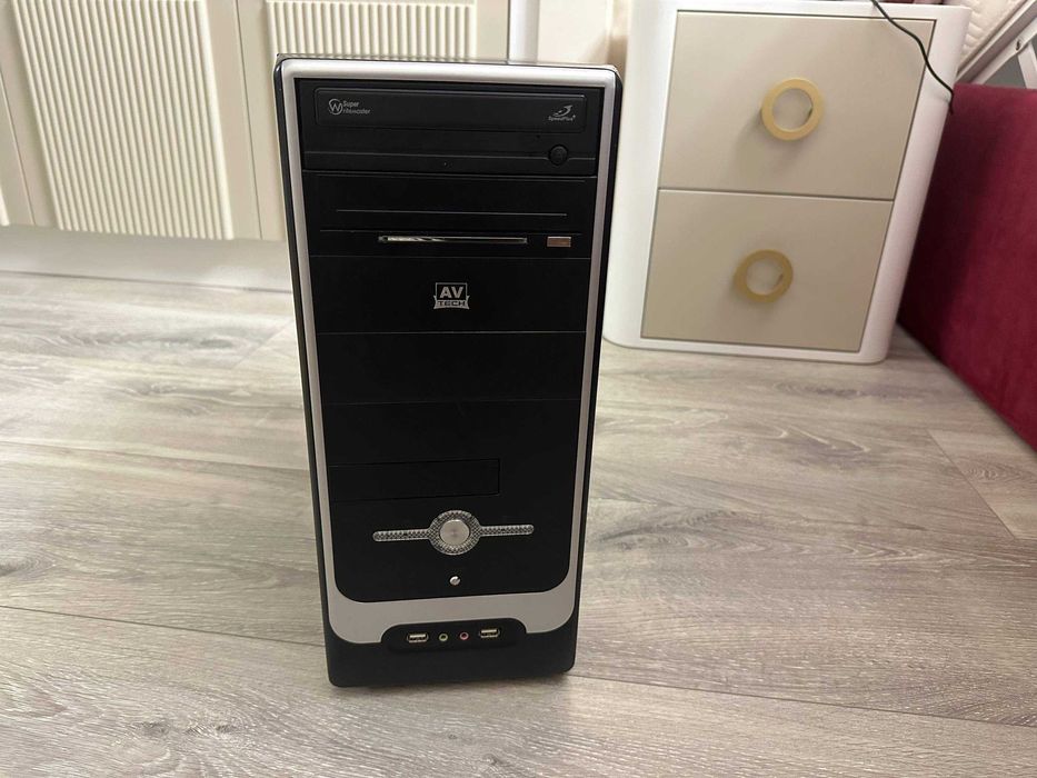 Продам нерабочий системный блок (Core 2 Duo E7400 / GeForce 9800 GT)