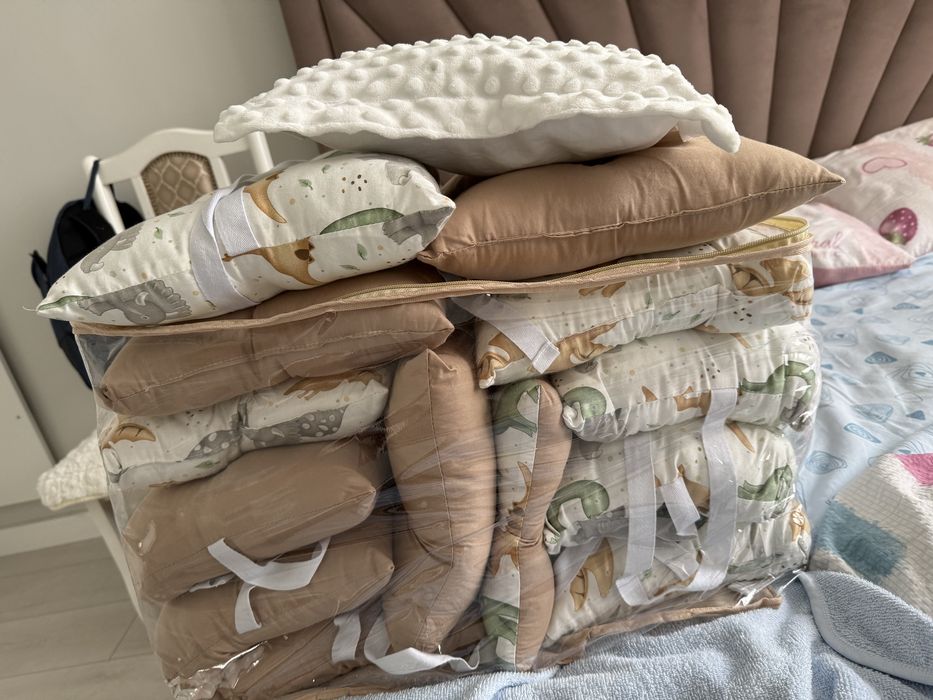 Бортики на кроватку