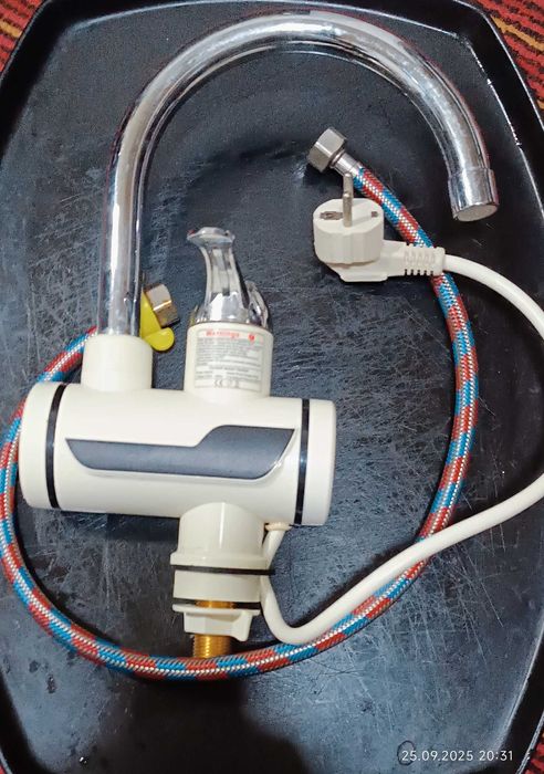 Водонагреватель проточный кран электрический