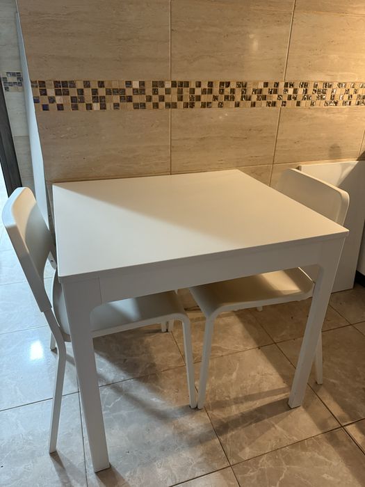 Masa extensibila 70cm x 80-120cm + scaune