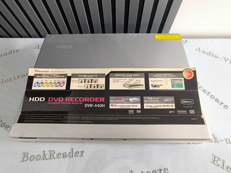 DVD Recorder Pioneer DVR-440H-S - Funcțional, Testat