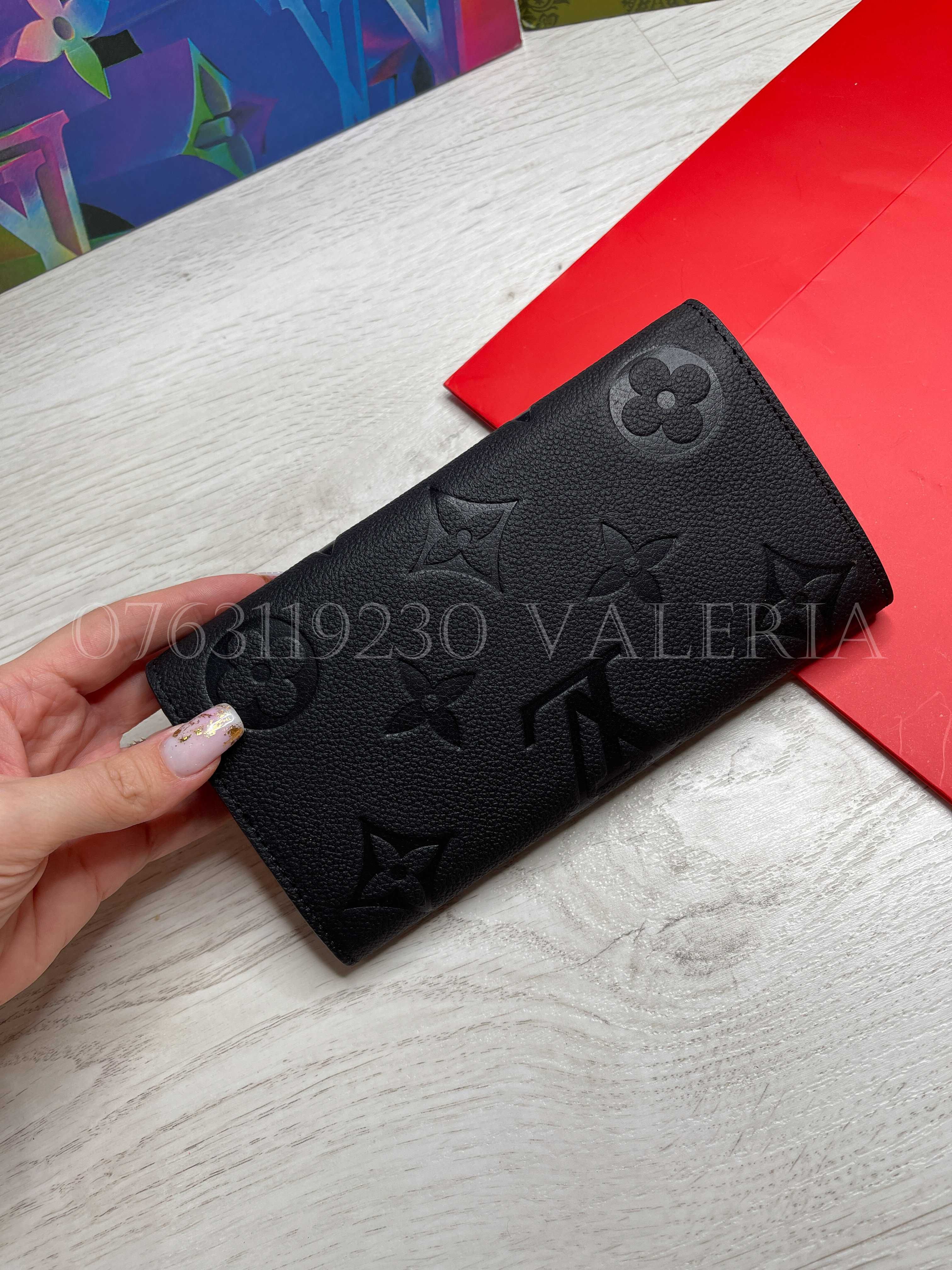 Portofel Louis Vuitton - Sarah Negru Piele