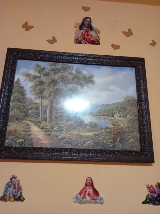 Tablou unic cu un peisaj divin