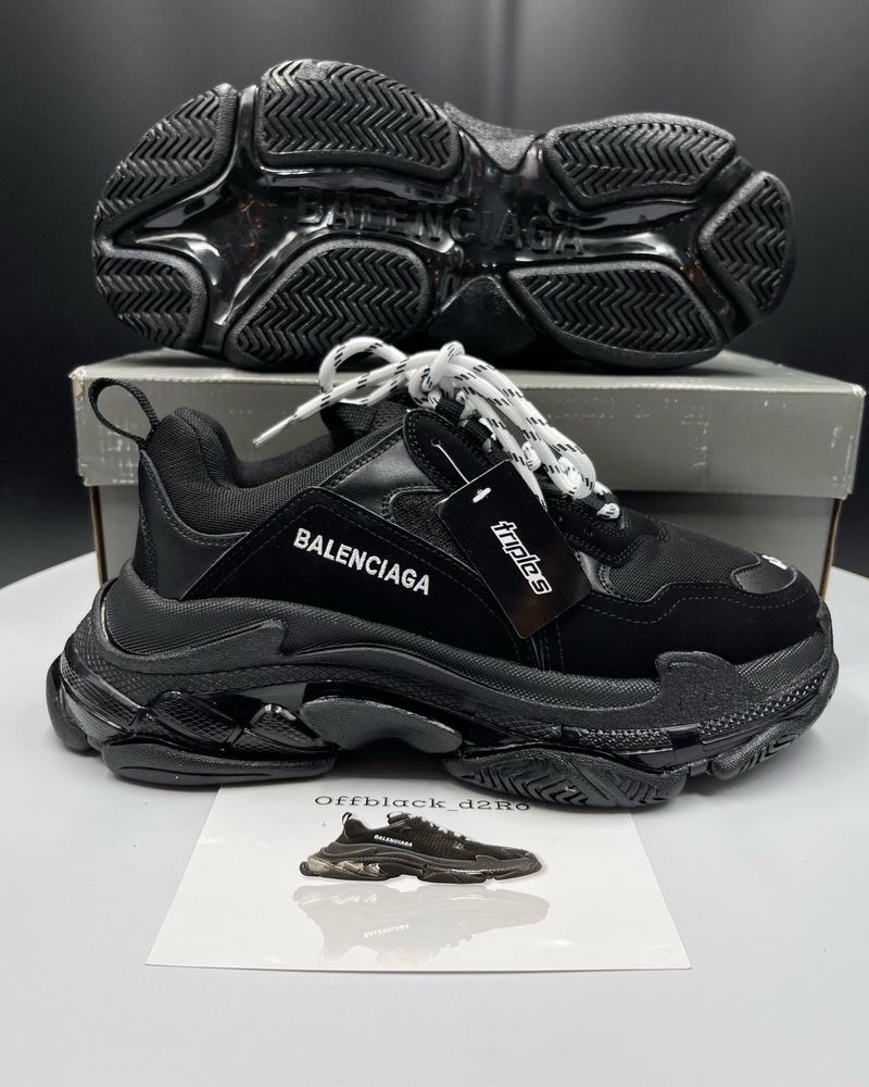 Balenciaga Triple S negru ** nr 36-45 ** livrare 24 h