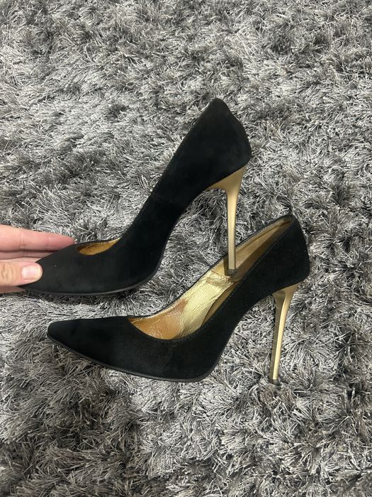 Pantofi stileto piele
