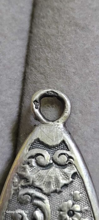 Semn de carte din argint Art Nouveau, Franța,  cca 1910