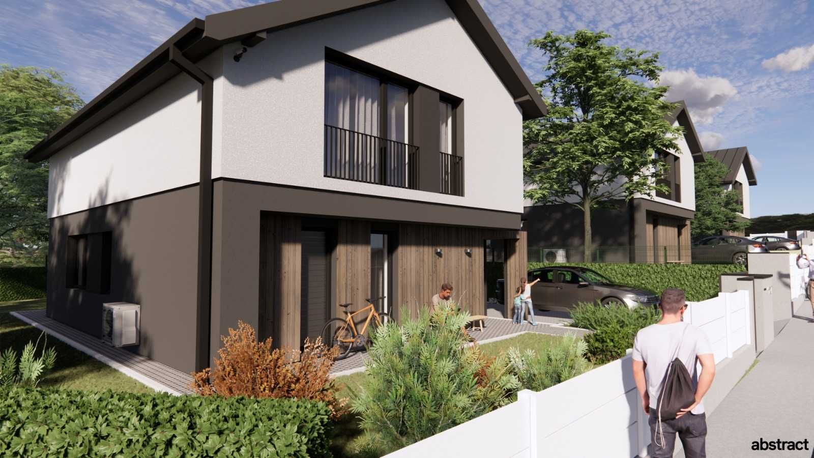 Casa unifamiliala Chinteni, pompa de caldura, panouri fotovoltaice 5kw