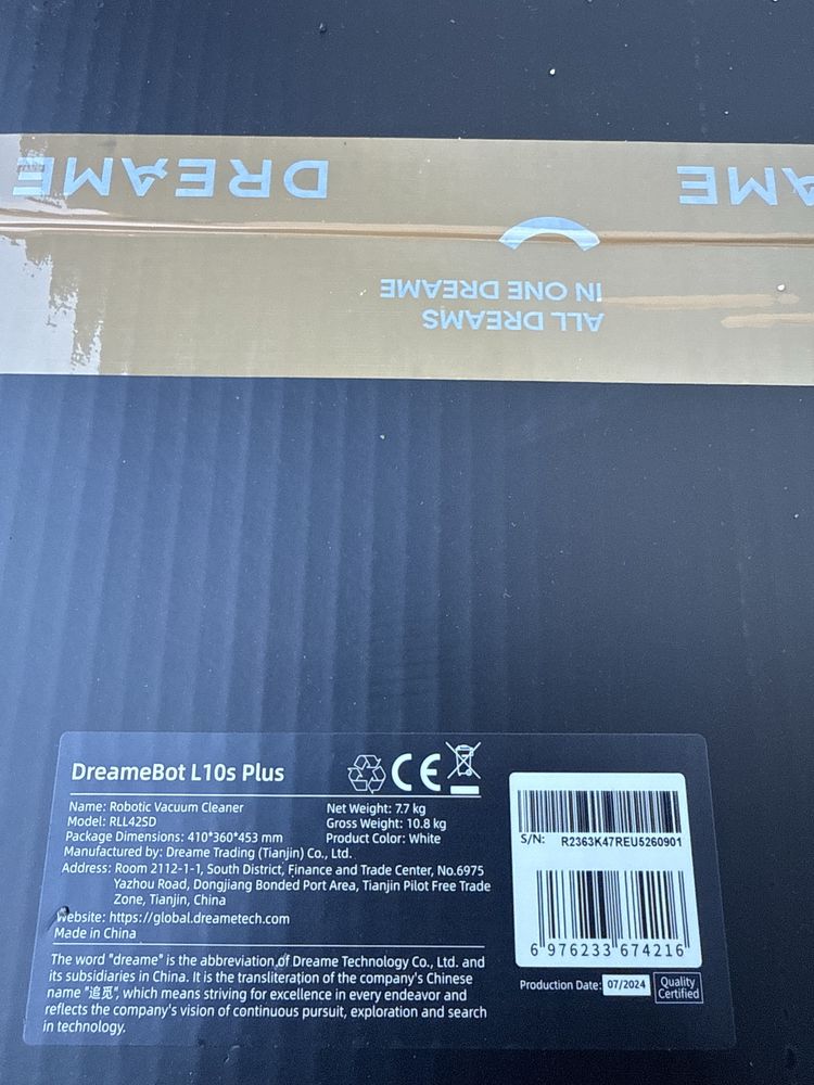 Robot de aspirare, Dreame, L10s Plus Sigilat Oferta Pret N