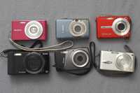 Aparate foto Canon IXUS, Sony, Kodak, Lumix, Casio