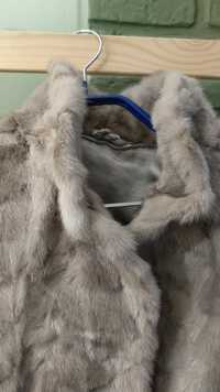 Дамско палто от естествен косъм - визон