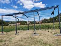 Vand structura metalica 10x20x4 ..200 mp 10 metri lățime 20 metri lung