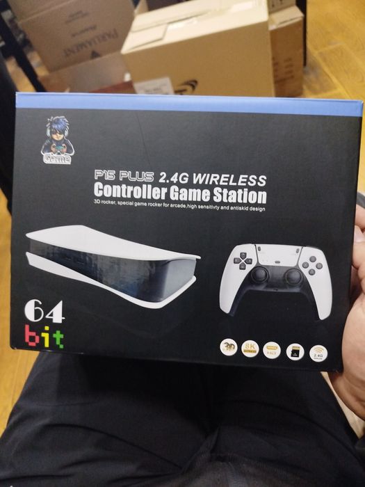Bu min i playstation p15 plus 64 bitli, 6000 õyin bor, 3D