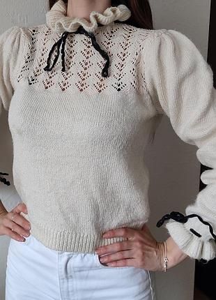 Pulover Zara cu detalii